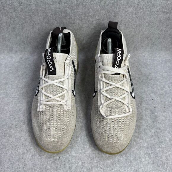 Nike Shoes Womens Size 8 Vapormax 2021 Flyknit Grey Running Sneakers DH4084-100 - Picture 3 of 9